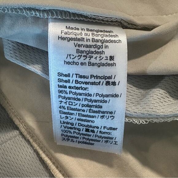 J. Crew Shorts Mens 9" Tech Performance UPF 50 Sun Protection Sport Stone Sz 31 - Picture 9 of 10